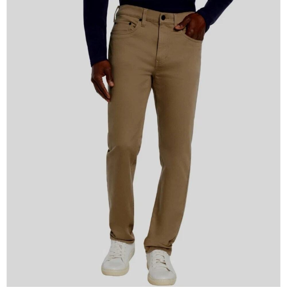 Banana Republic Men's Slim Fit 5 Pocket Pants, Tan, 38x30